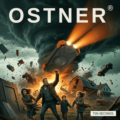OSTNER® Emergency Solar Power Bank